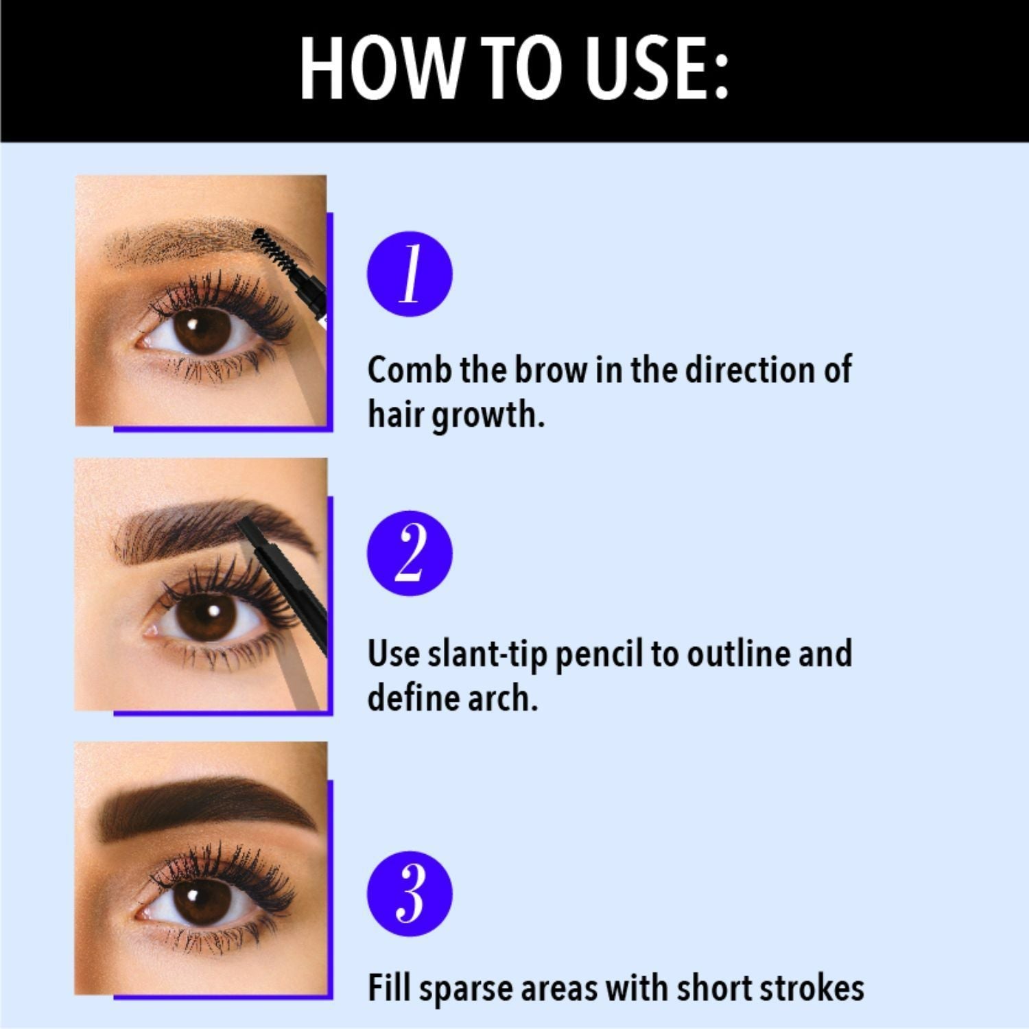 Blue Heaven Brow Perfect Eyebrow Enhancer Pencil and Styler