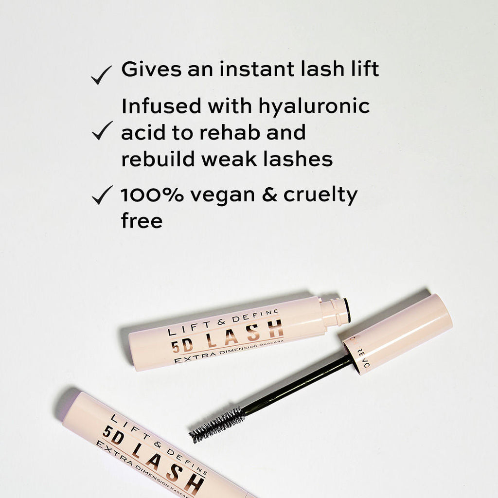 Makeup Revolution 5d Lash Super Black Mascara