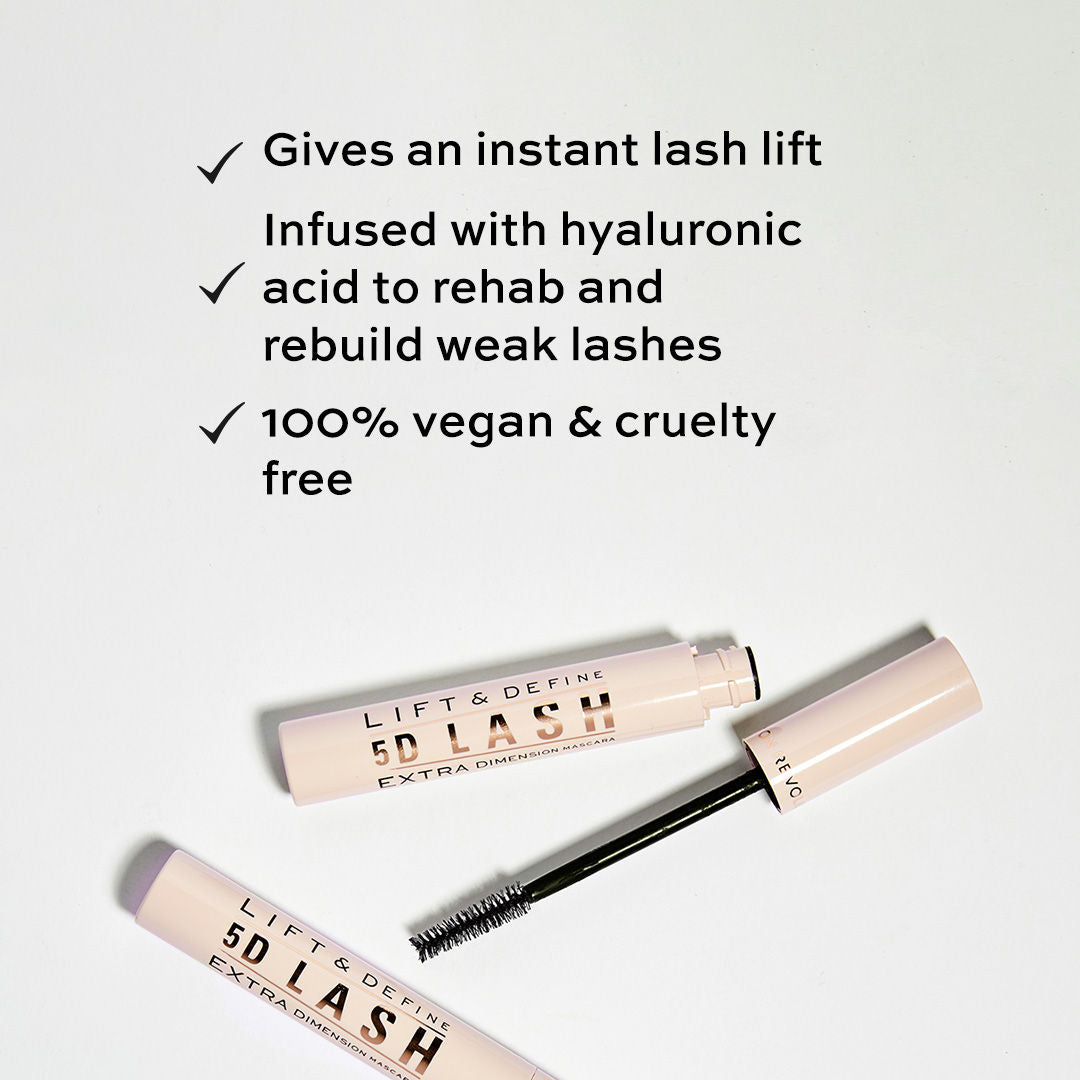 Makeup Revolution 5d Lash Super Black Mascara