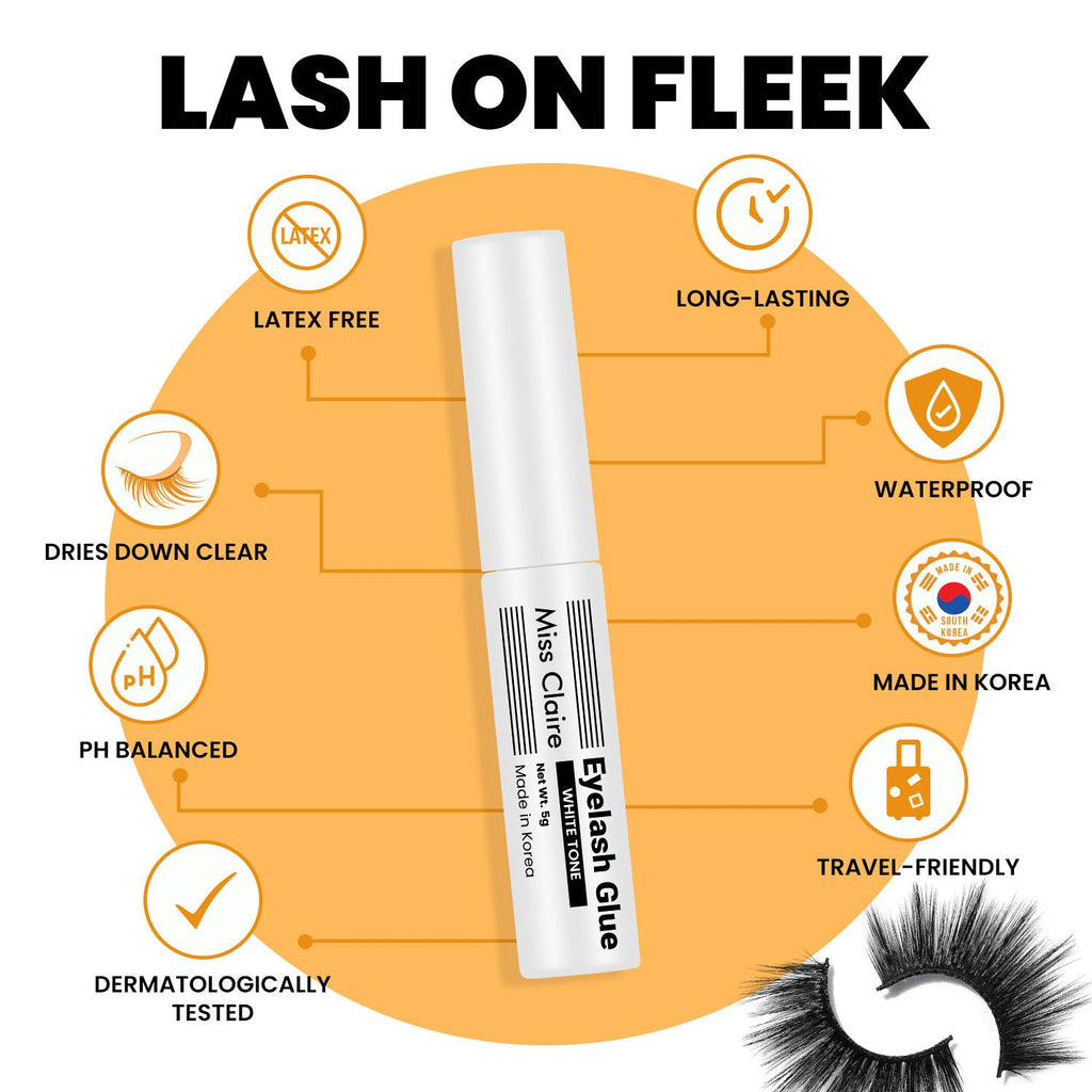 Miss Claire Eyelash Glue - White Tone