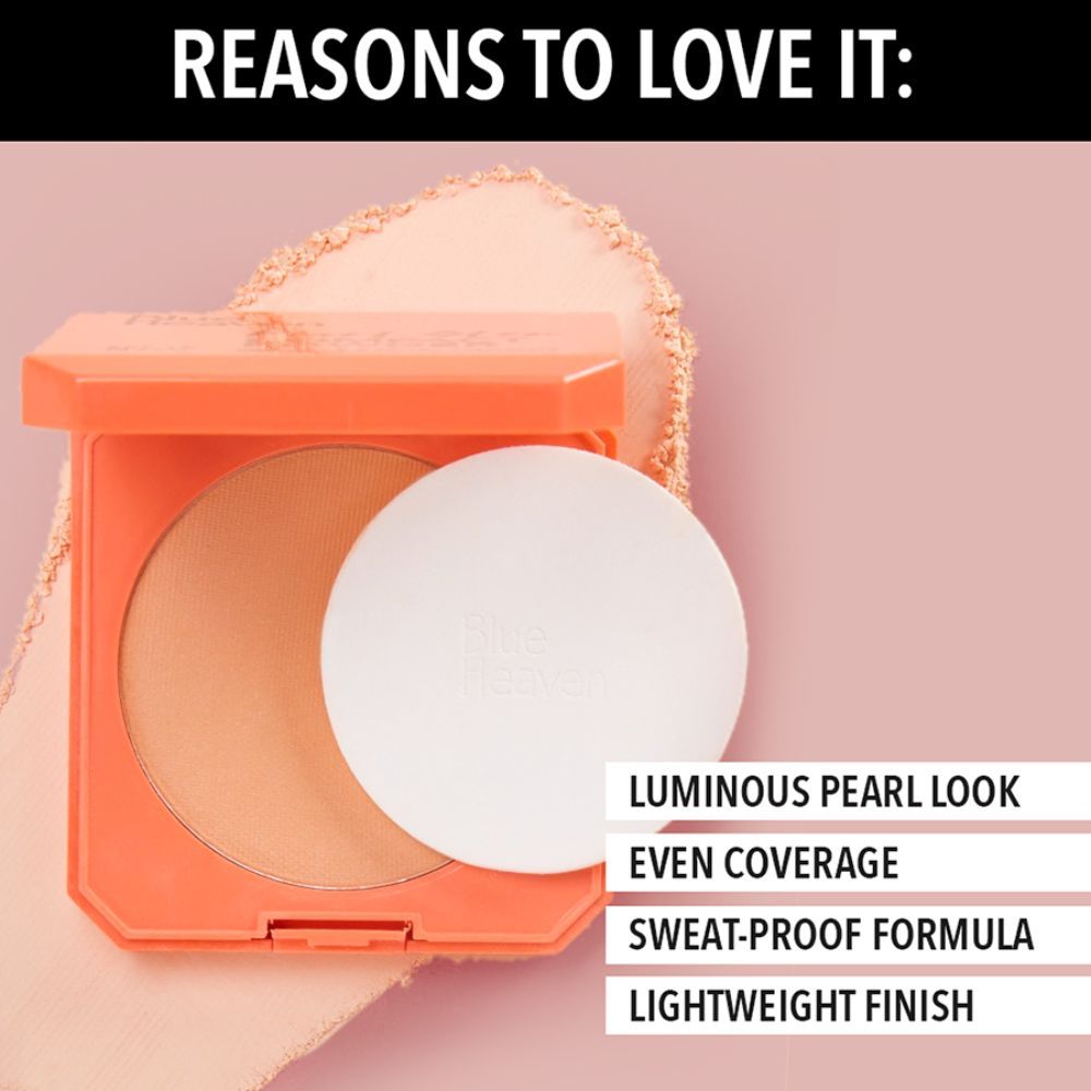 Blue Heaven Pearl Glow Compact