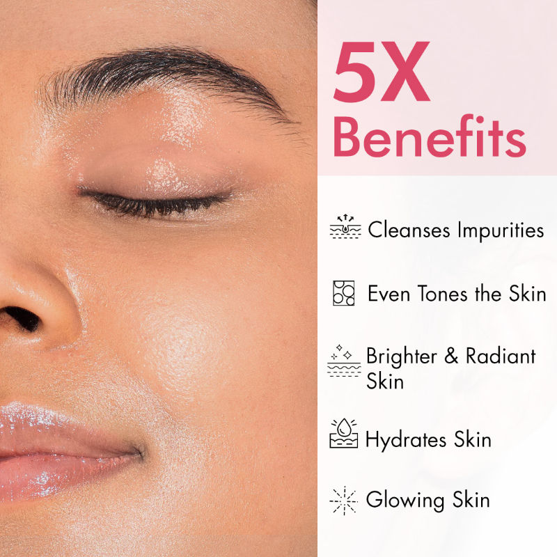 MCaffeine CLEAR GLOW 1% Kojic Acid Daily Brightening Face Wash