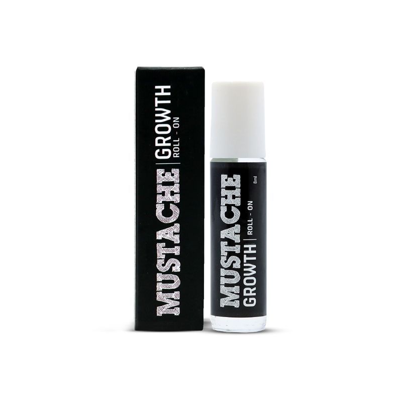 Beardo Mustache Growth Roll On Promotes hair growth Stimulates Hair Follicles