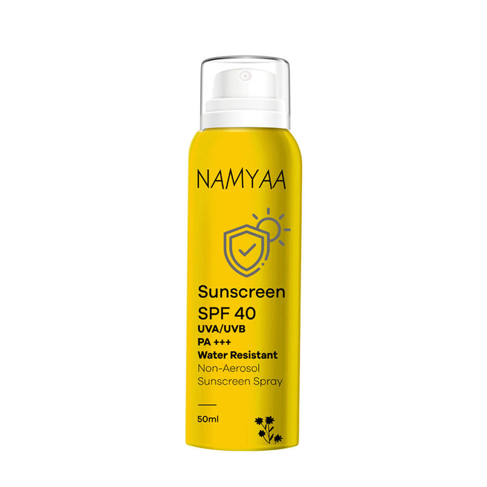 Namyaa Sunscreen Spray SPF 40 For Sun Protection Against UVA/UVB With PA+++