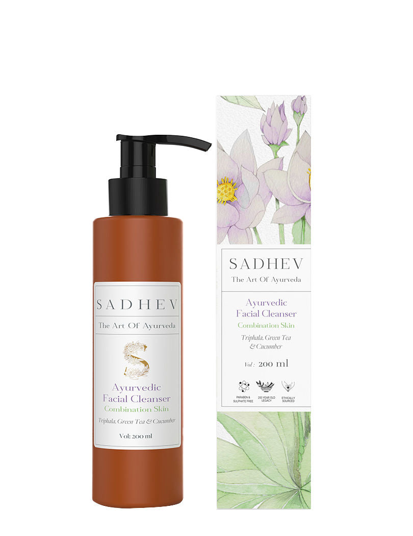 SADHEV Ayurvedic Facial Cleanser Combination Skin