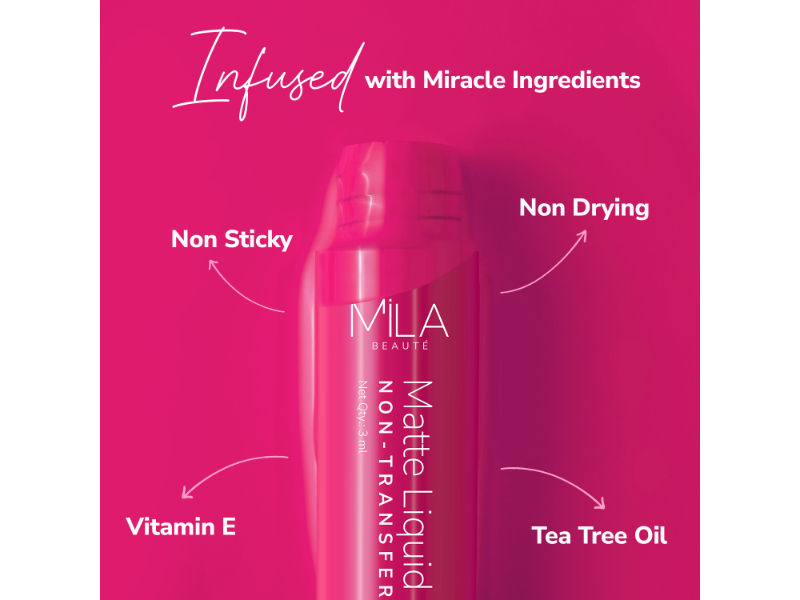 Mila Beauté Matte Liquid Lipstick