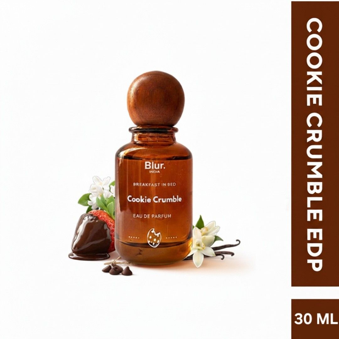 BLUR India Cookie Crumble Warm & Sweet Long Lasting Eau De Parfum Daily Wear Scent