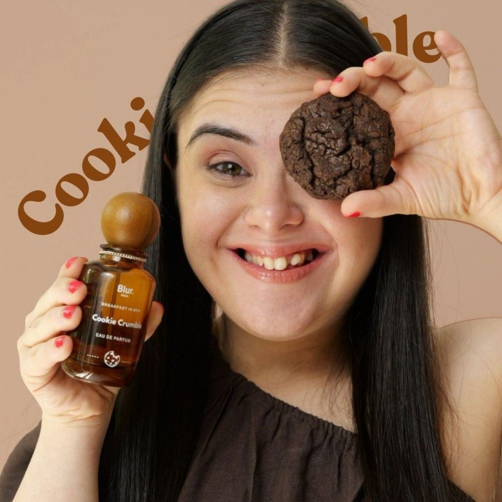 BLUR India Cookie Crumble Warm & Sweet Long Lasting Eau De Parfum Daily Wear Scent