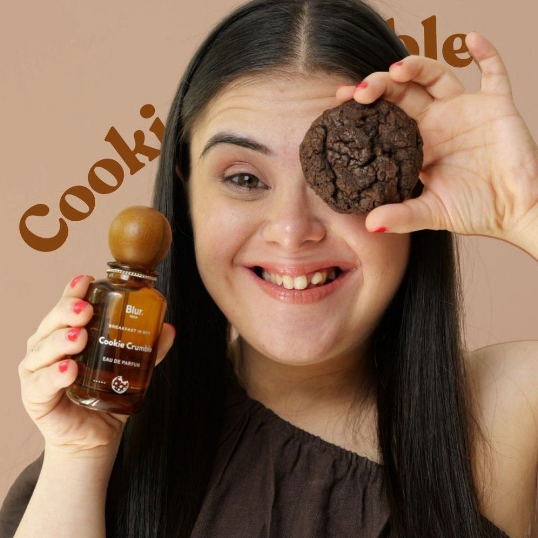 BLUR India Cookie Crumble Warm & Sweet Long Lasting Eau De Parfum Daily Wear Scent