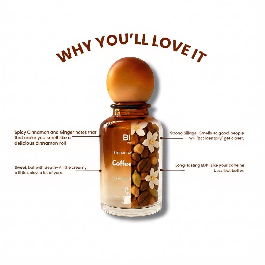 BLUR India Coffee Cake Warm & Gourmand EDP Daily Wear Long Lasting Perfume