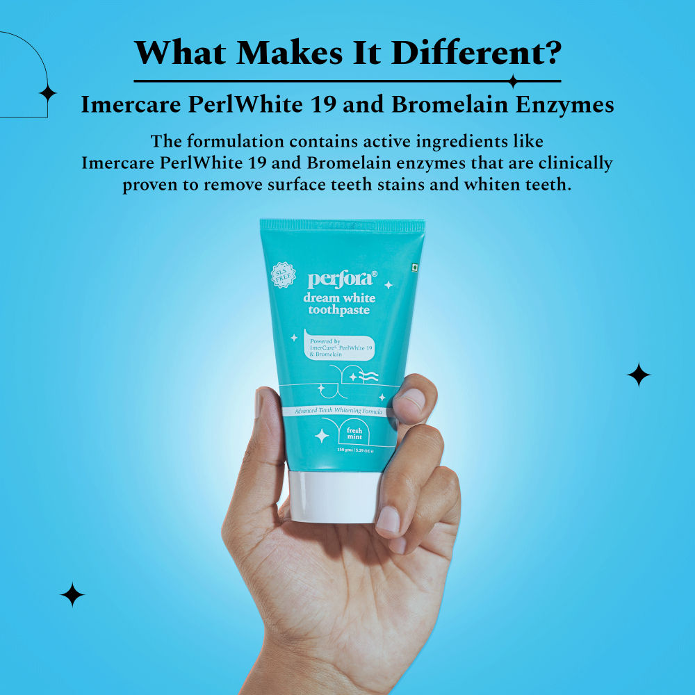 Perfora Dream White Toothpaste For Teeth Whitening