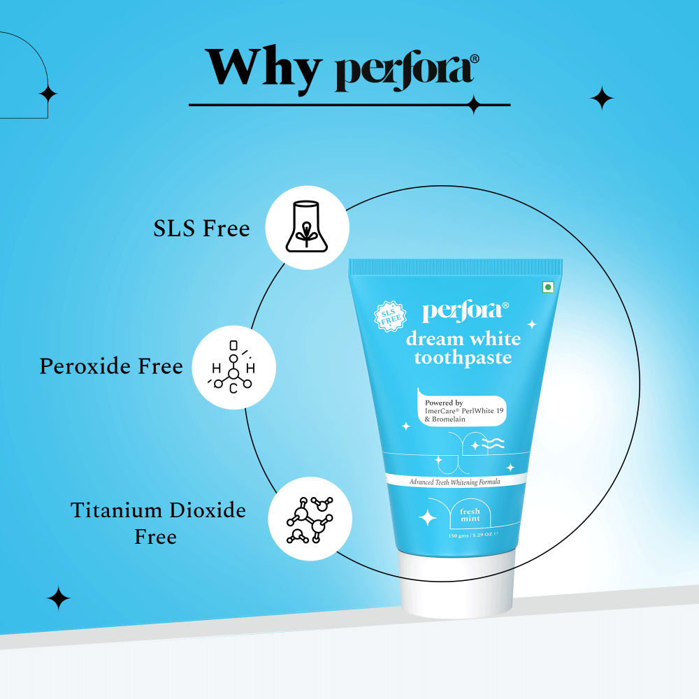 Perfora Dream White Toothpaste For Teeth Whitening