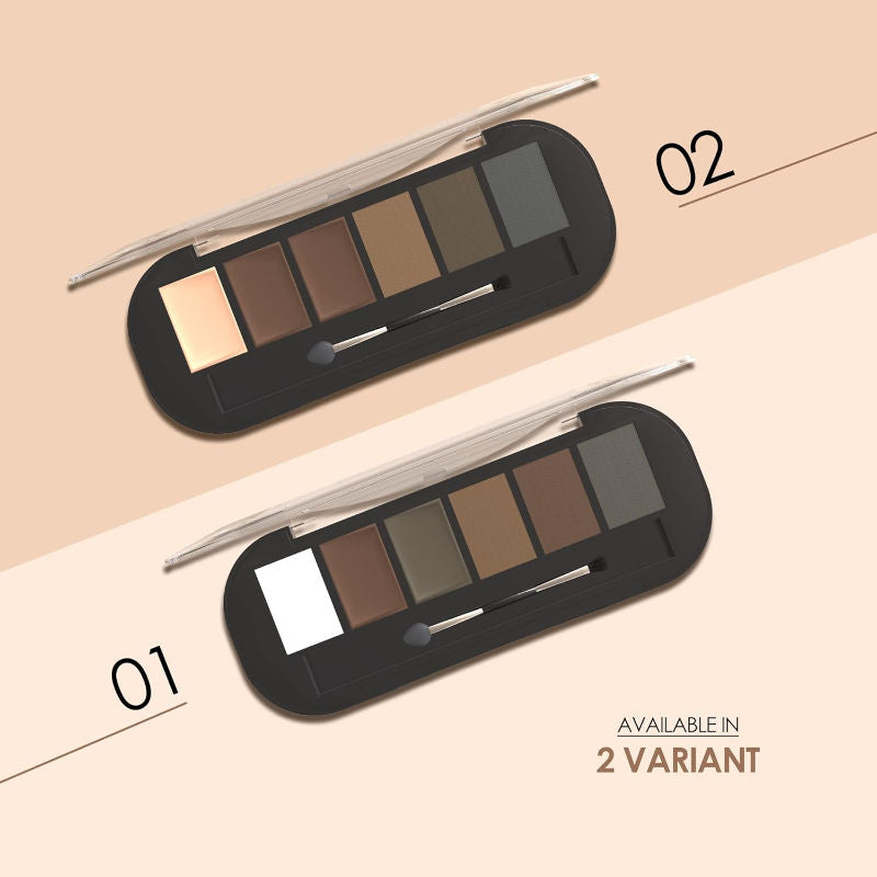 Shryoan Tattoo Brow Powder & Cream Eyebrow Palette