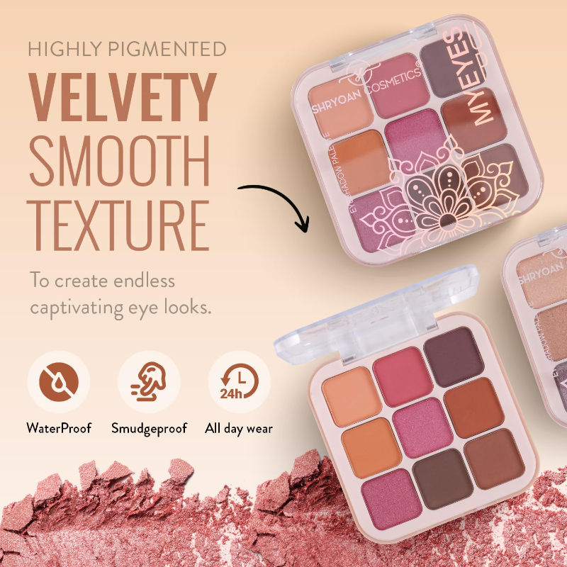 Shryoan Long Lasting My Eyes Up Matte & Shimmer Eyeshadow Palette
