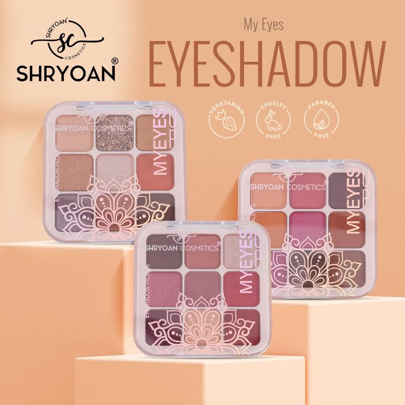 Shryoan Long Lasting My Eyes Up Matte & Shimmer Eyeshadow Palette