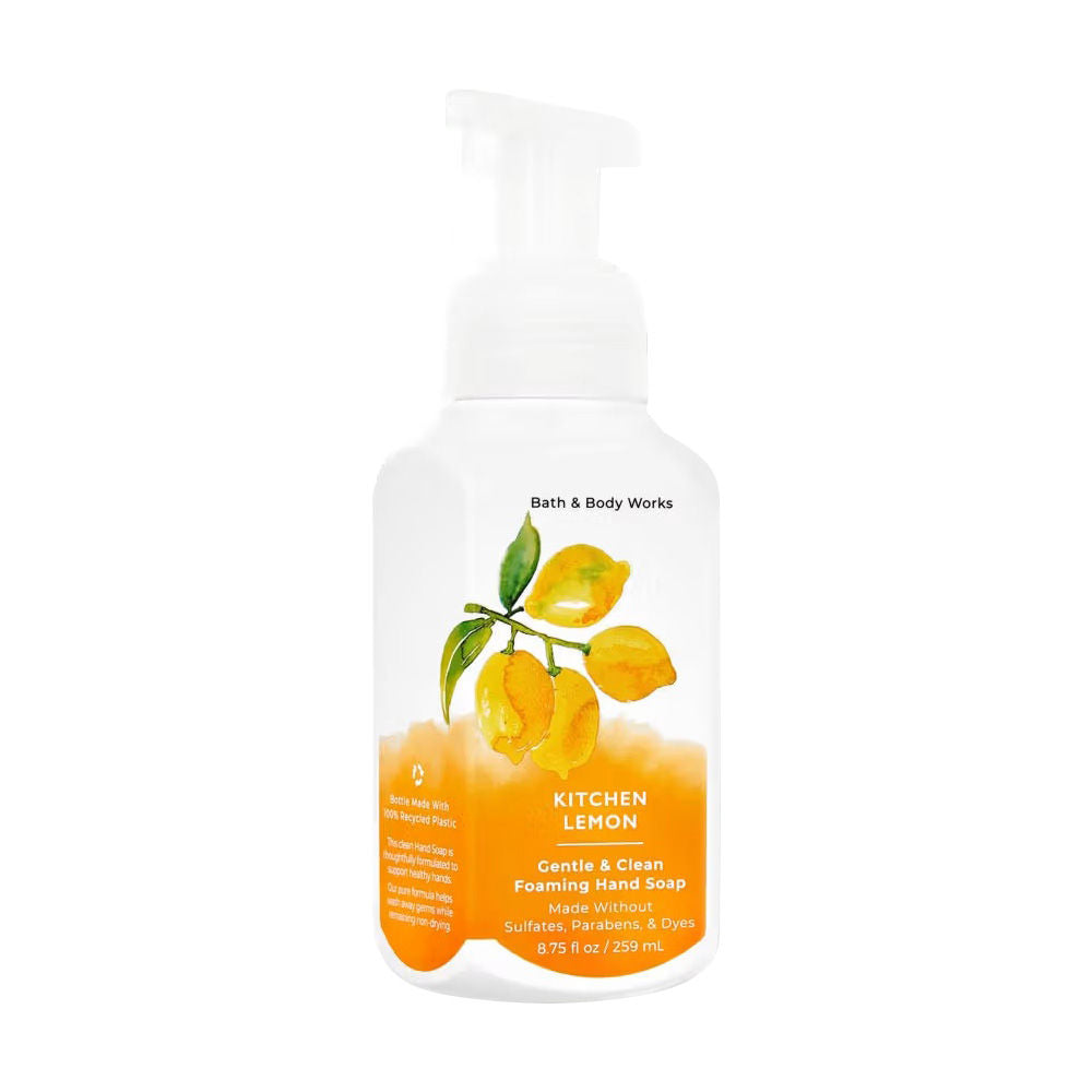 Bath & Body Works Kitchen Lemon Gentle & Clean Foaming Hand Soap