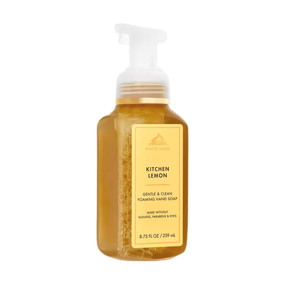 Bath & Body Works Kitchen Lemon Gentle & Clean Foaming Hand Soap