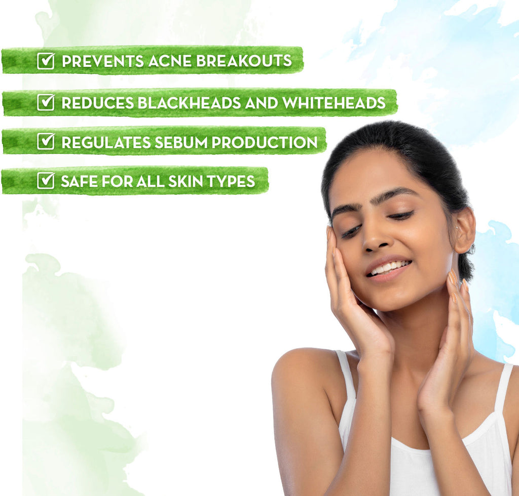 Mamaearth Tea Tree Face Serum With Tea Tree & Salicylic Acid For Acne & Pimples