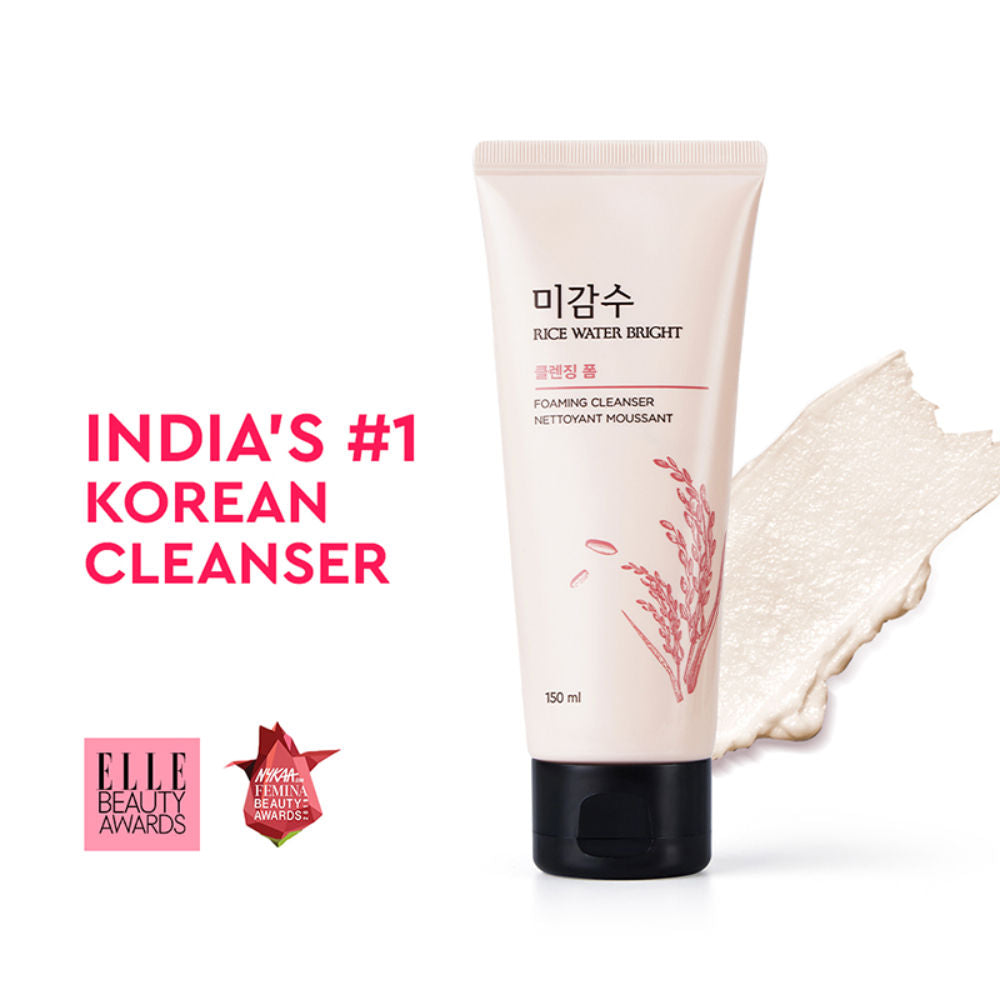 The Face Shop Rice Water Bright Foaming Cleanser
