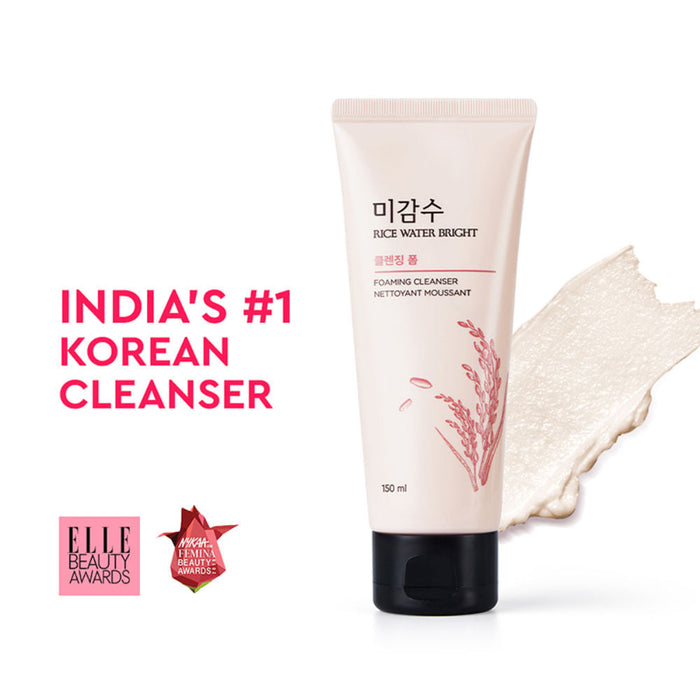 The Face Shop Rice Water Bright Foaming Cleanser