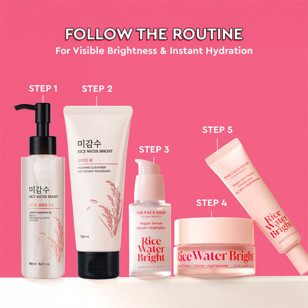 The Face Shop Rice Water Bright Foaming Cleanser