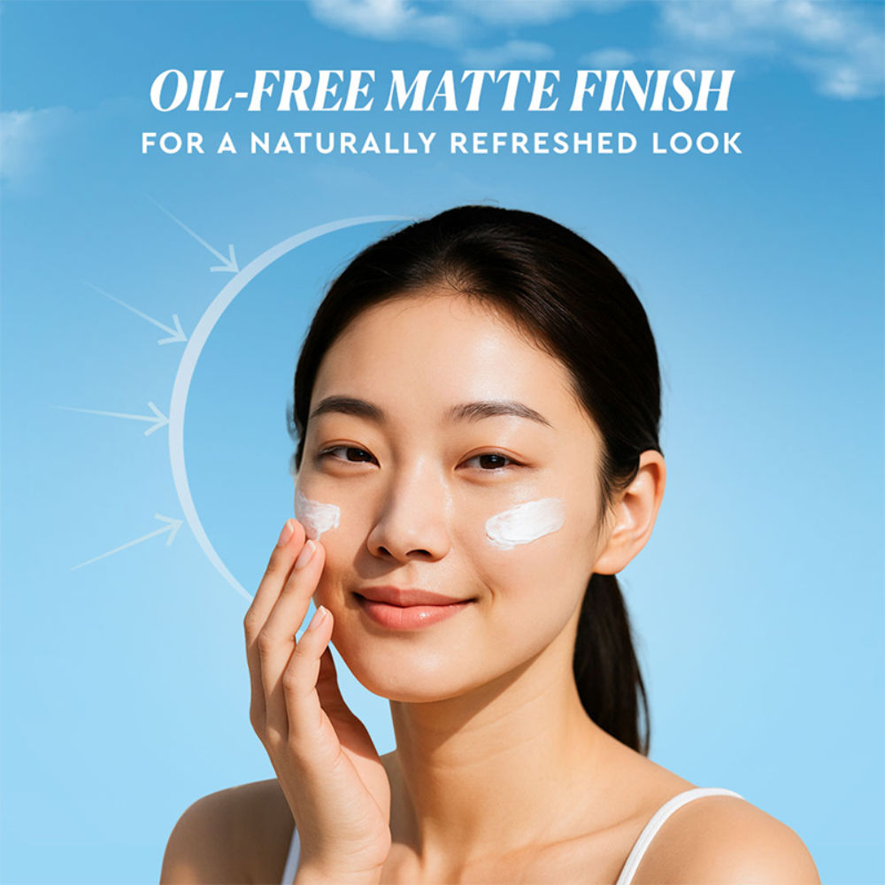 The Face Shop Korean Hydrating, Oil Free Sunscreen SPF 50+ PA++++ for Matte Finish