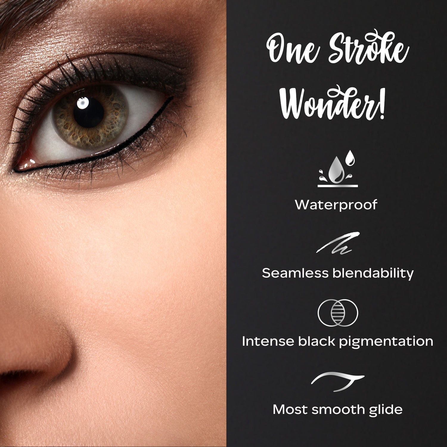 Faces Canada Ultime Pro Intense Gel Kajal With Smudger & Sharpener