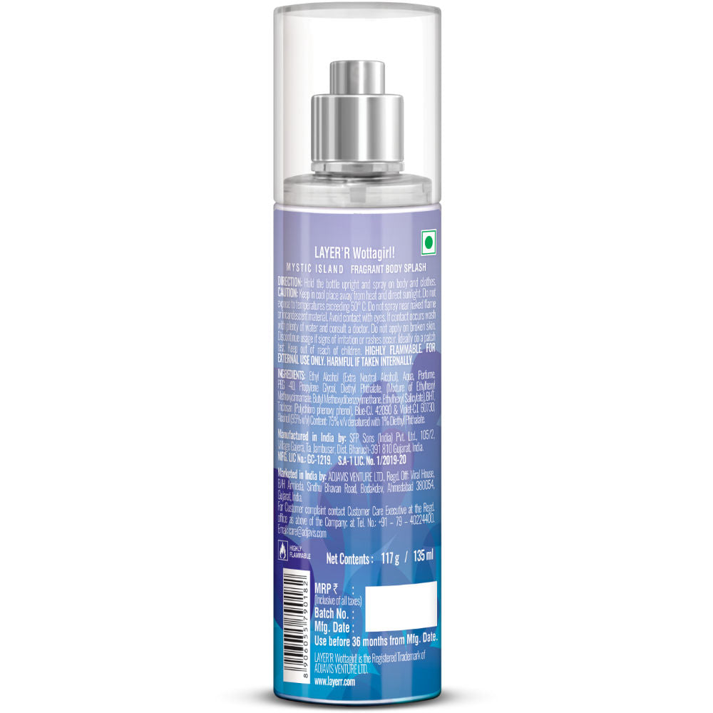 Layer'r Wottagirl Mystic Island Body Splash For Her