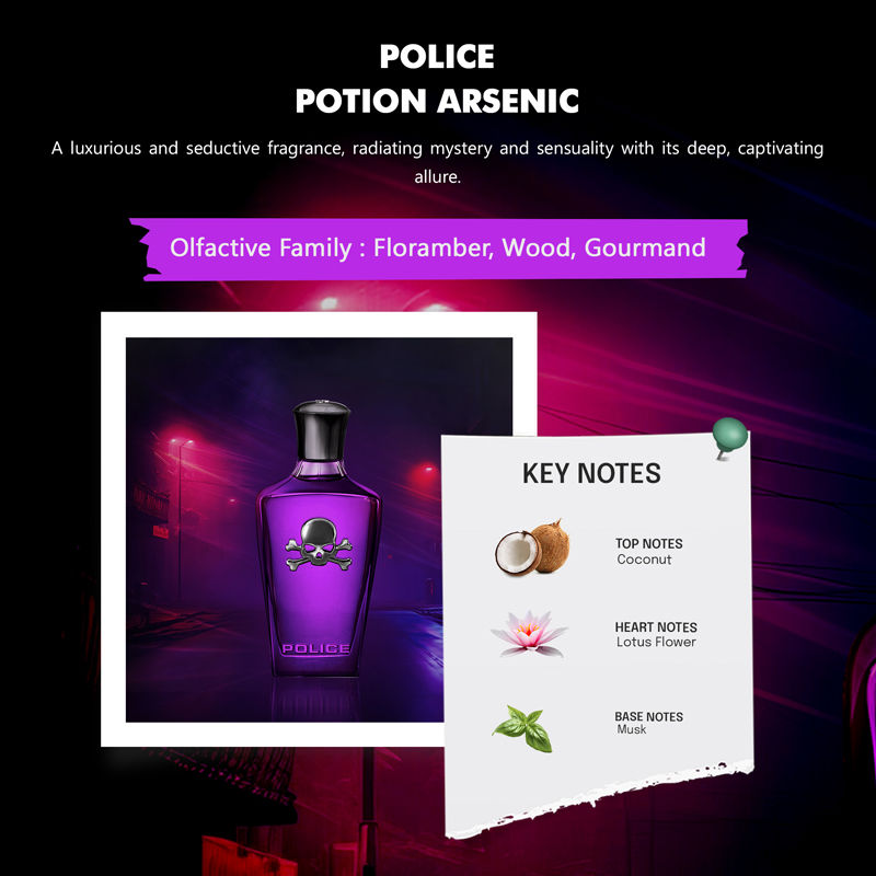 Police Potion Arsenic Eau De Parfum for Her