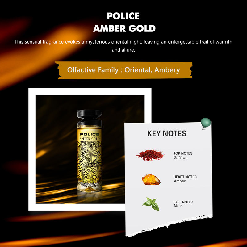 Police Amber Gold Eau De Toilette for Women