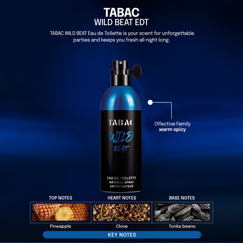TABAC Wild Beat Eau De Toilette Natural Spray