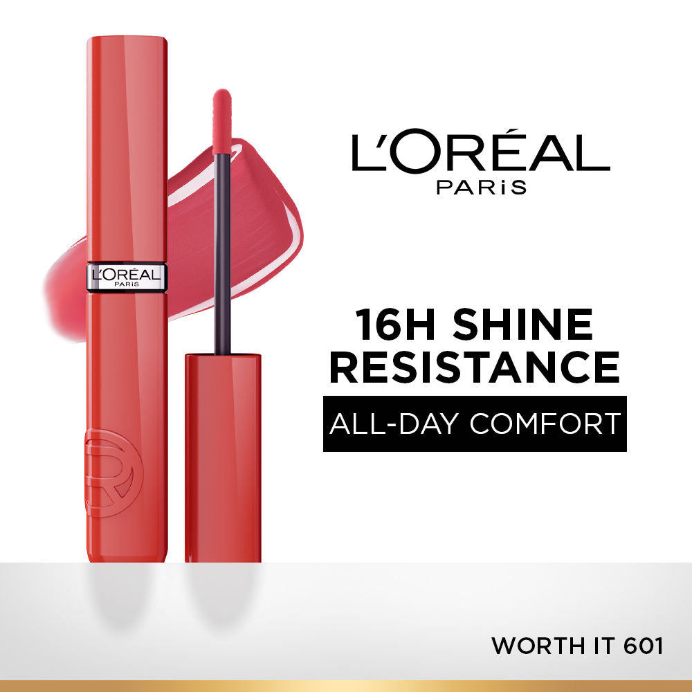 L'Oreal Paris Infallible Laque Resistance Liquid Lipstick, 16H Lacquer Shine