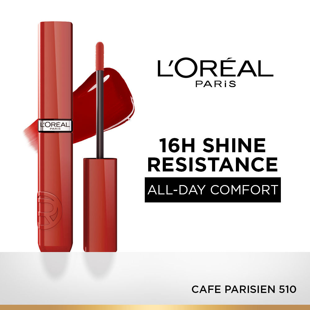 L'Oreal Paris Infallible Laque Resistance Liquid Lipstick, 16H Lacquer Shine