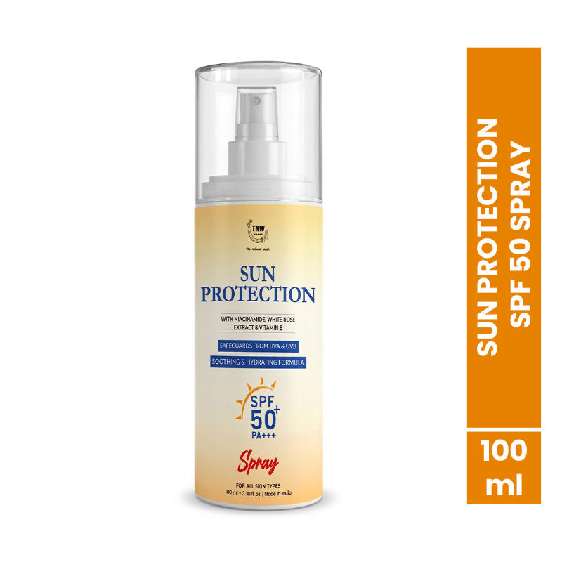 TNW The Natural Wash Sun Protection Sunscreen SPF 50+ PA+++ Spray With UVA UVB