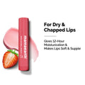Mamaearth Nourishing Tinted Lip Balm with Vitamin E and Strawberry for 12 Hour Moisturization