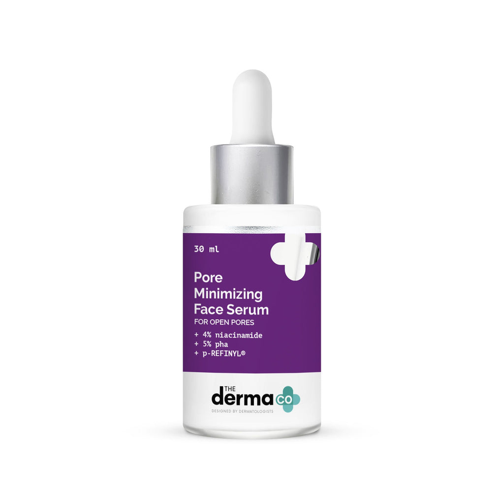 The Derma Co Pore Minimizing Face Serum With 4% Niacinamide, 5% PHA And P-refinyl For Open Pores