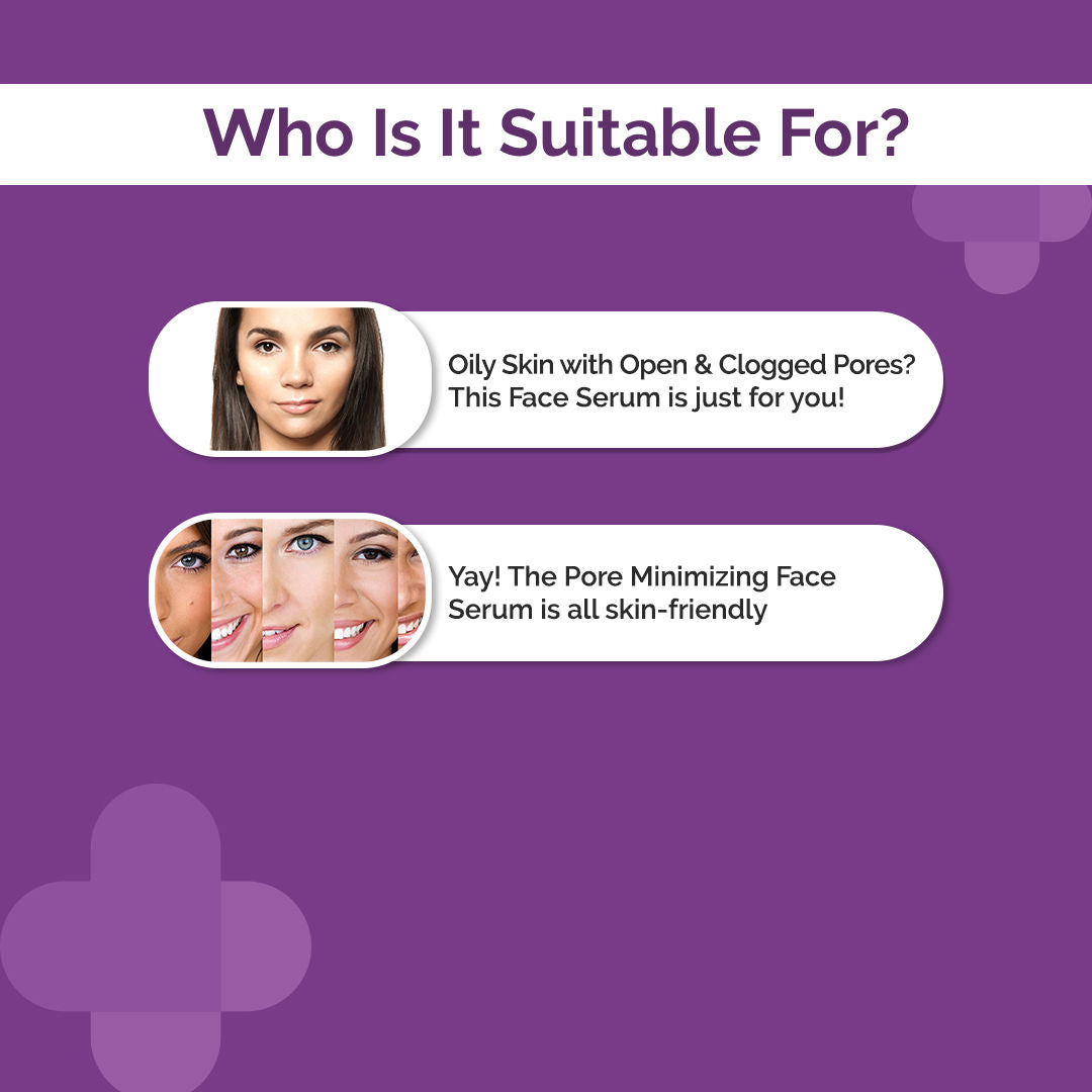 The Derma Co Pore Minimizing Face Serum With 4% Niacinamide, 5% PHA And P-refinyl For Open Pores