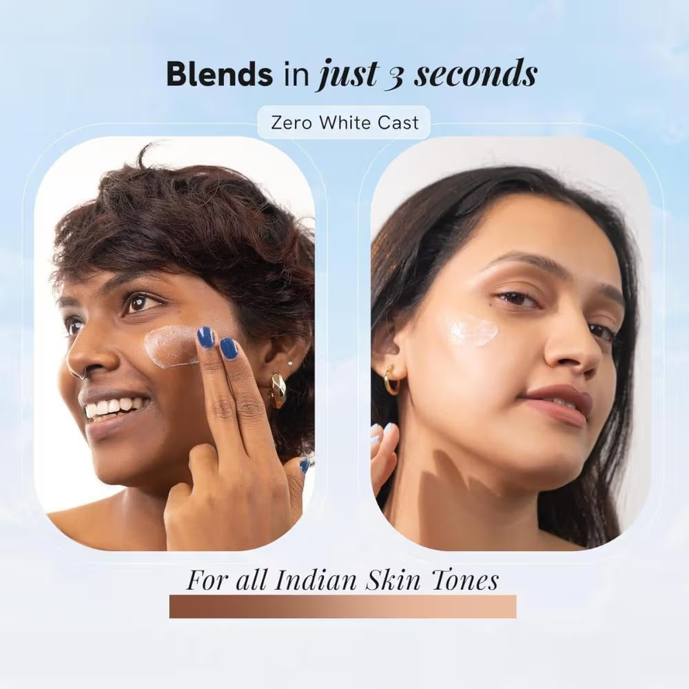 Be Bodywise Ultra Light Sunscreen SPF 50+ with SunOne-J & AcZero For Oily, Dry, Acne-prone Skin