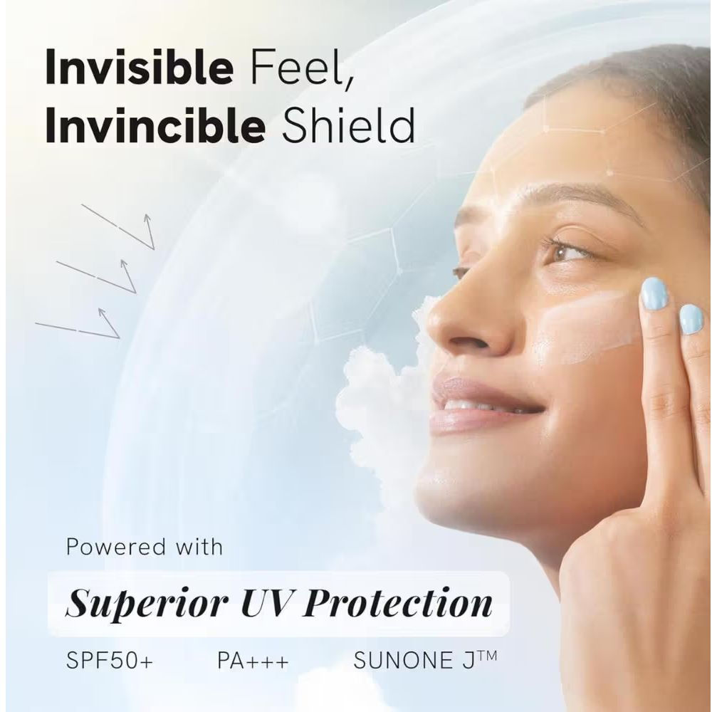 Be Bodywise Ultra Light Sunscreen SPF 50+ with SunOne-J & AcZero For Oily, Dry, Acne-prone Skin