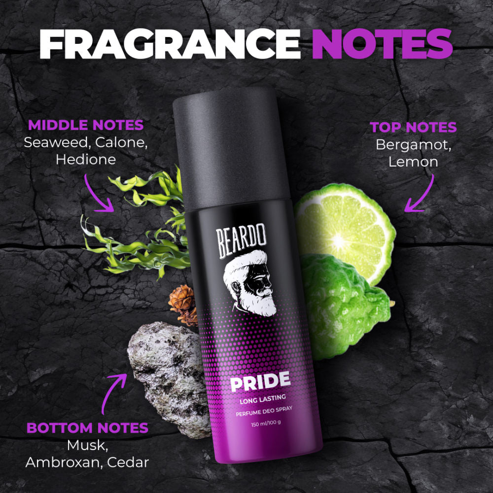 Beardo Pride Deo Body Spray