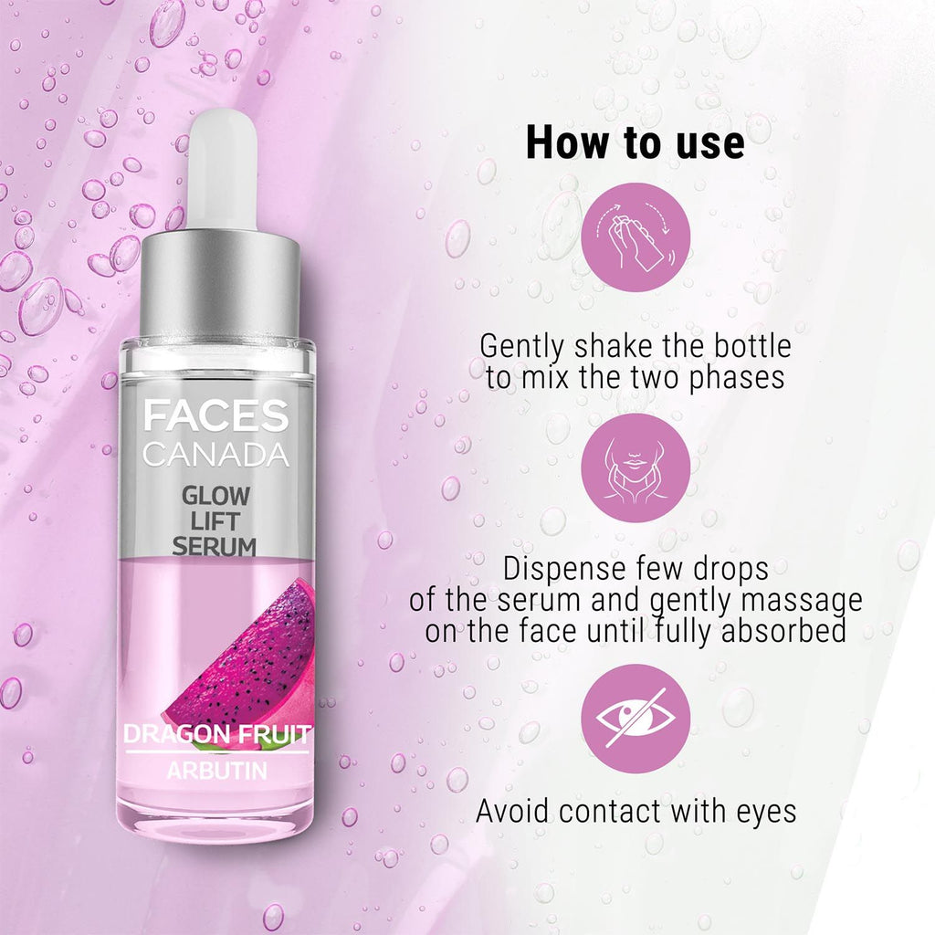 Faces Canada Glow Lift Serum - Dragon Fruit