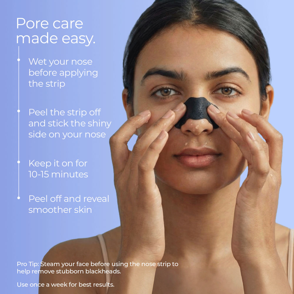 Nua Nose Strip Pure Matcha and Witch Hazel 100% Natural Extracts Works within 10 minutes