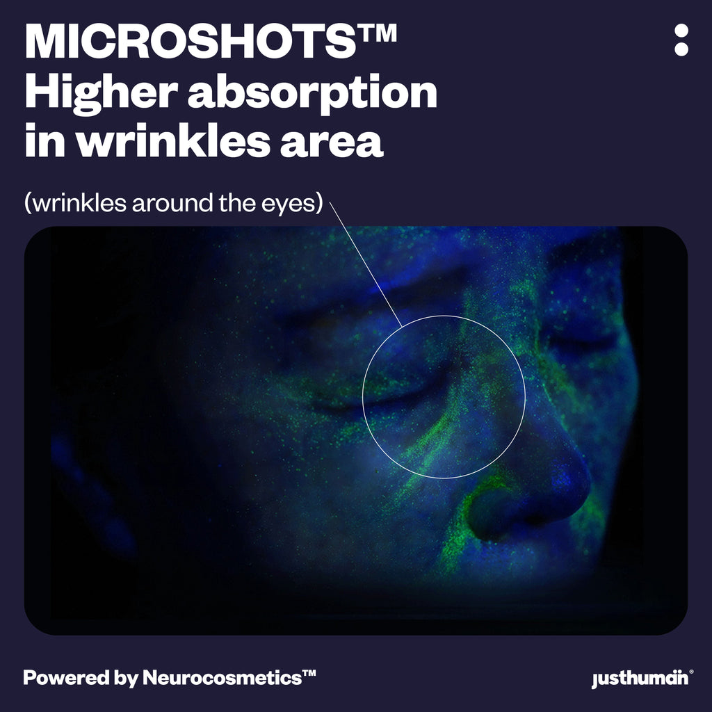 Just Human Microshots AgeDefying Peptide Cream Anti-Aging Fine Line Wrinkle Smoothing collagen boost