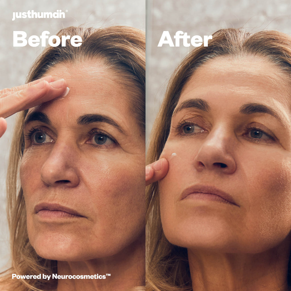 Just Human Microshots AgeDefying Peptide Cream Anti-Aging Fine Line Wrinkle Smoothing collagen boost