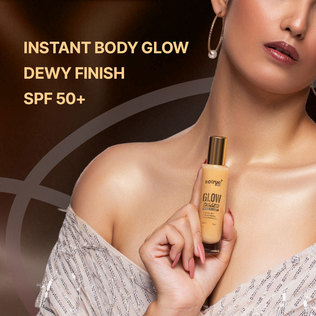 Sotrue Glow Digger Body Glow Spray SPF50+ PA+++