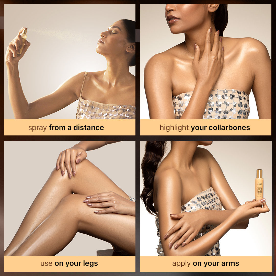 Sotrue Glow Digger Body Glow Spray SPF50+ PA+++
