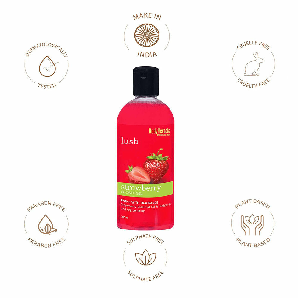 BodyHerbals Strawberry Shower Gel