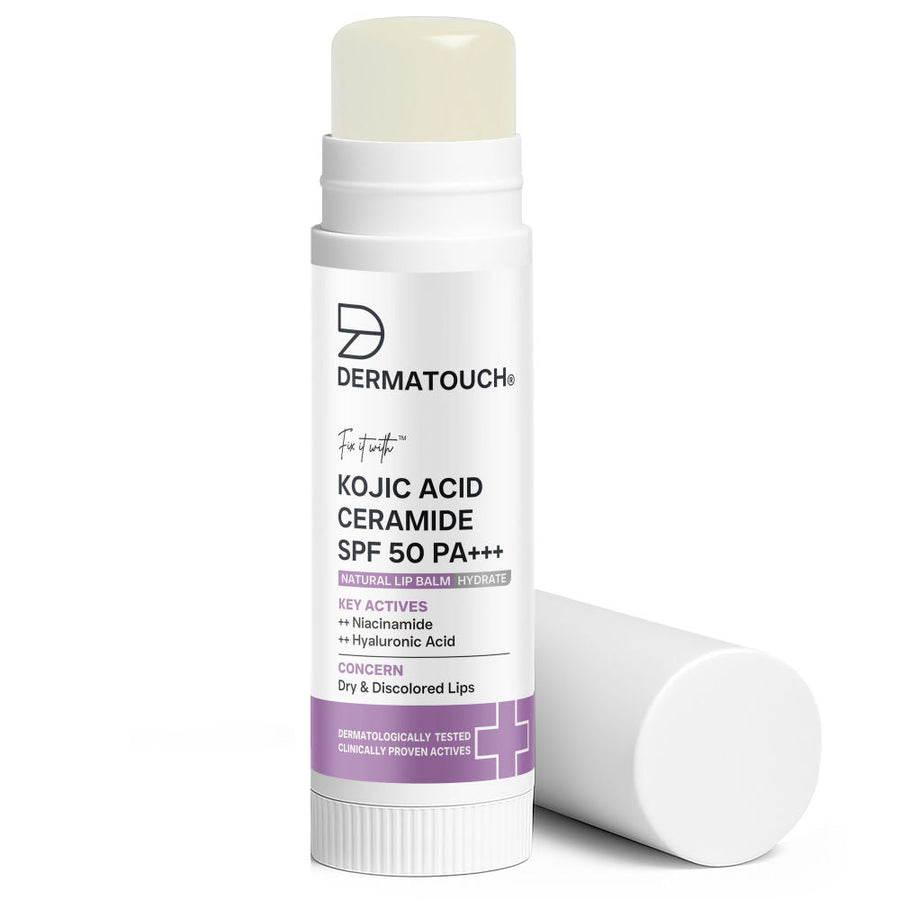 Dermatouch Kojic Acid Ceramide SPF 50 PA+++ Lip Balm