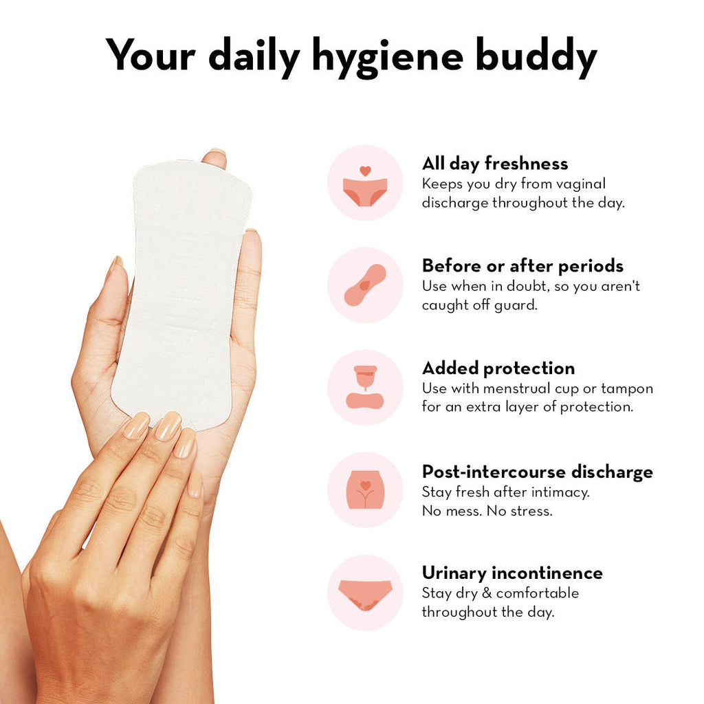Plush Everyday Panty Liners Ultra Soft No Fragrance & Paraben Free