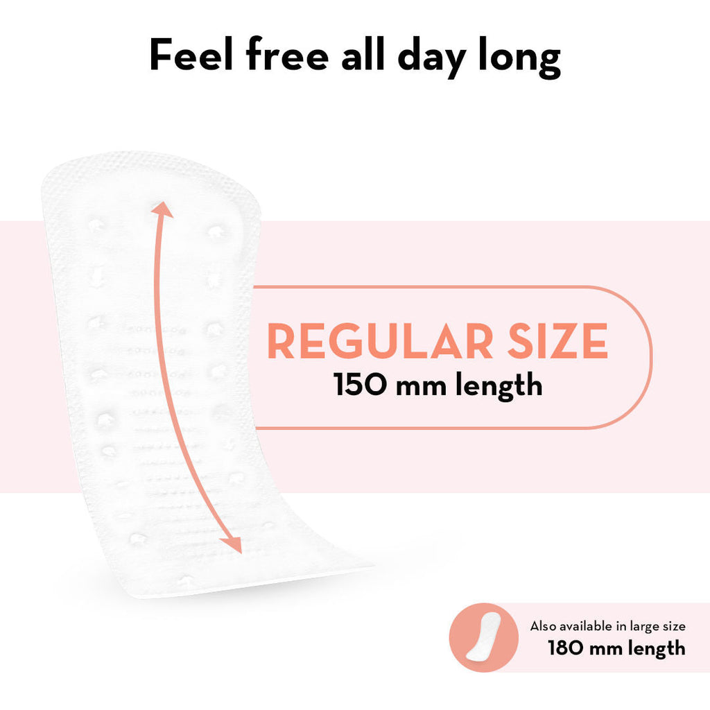 Plush Everyday Panty Liners Ultra Soft No Fragrance & Paraben Free